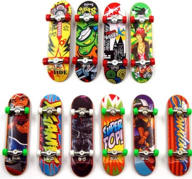 EVERY- Conjunto de 2 peças de skate de dedo e skate para crianças, presente de madeira de bordo, novo skate profissional mini
