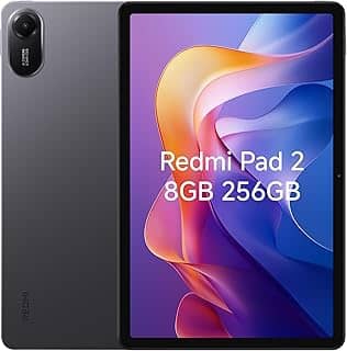 Xiaomi Redmi Pad 2 apenas WiFi (sem chamadas ou texto) 27.9 cm 2.5K Octa Core 4 alto-falantes ROM global 9000mAh Bluetooth 5.3 8MP modelo 25040RP0AL (cinza grafite, 256 GB + 8 GB)