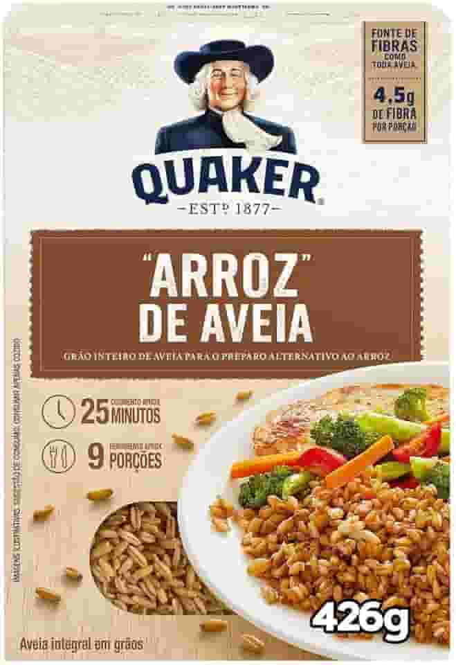 Arroz de Aveia Grãos Integral Quaker Caixa 426g