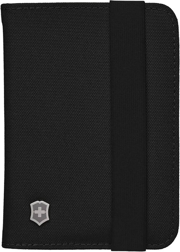 Porta Passaporte Victorinox com proteção RFID Preto Victorinox