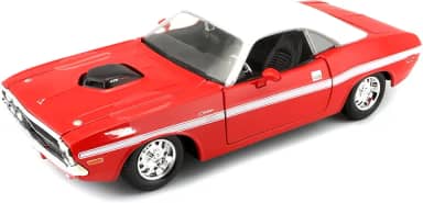 1970 Dodge Challenger R/T Coupe 1/24 Maisto Vermelho