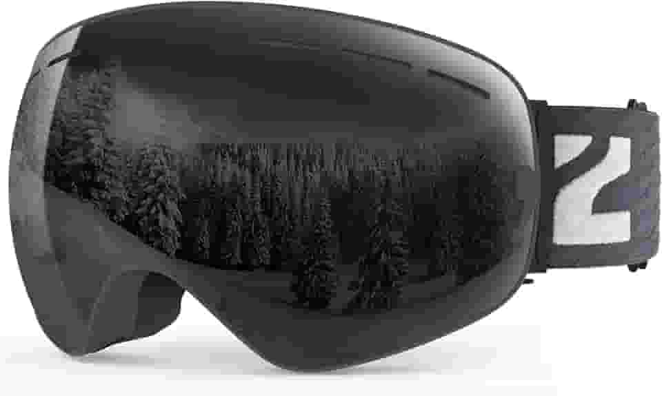 ZIONOR X Óculos de Esqui – Óculos de Snowboard OTG Lentes Destacáveis para Homens Mulheres Adultos