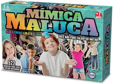 Toia Jogo Mimica Maluca com 522 Dicas Tóia - 12162