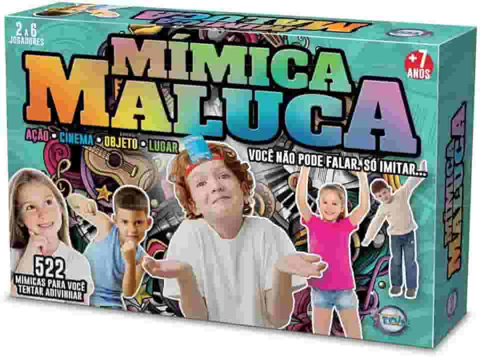 Toia Jogo Mimica Maluca com 522 Dicas Tóia - 12162