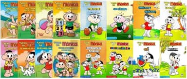 Kit 16 Livros Turma da Mônica - Livros Divertidos