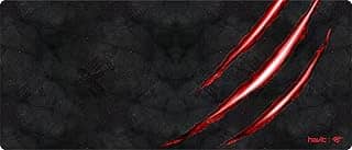 Havit Mouse Pad Grande Gamer MP860, 70 X 30 Cm, Tecido de Malha Fina, Base de Borracha Antiderrapante, Design com Bordas Costuradas, Útil para Cobrir Teclado, Mouse e Outros Objetos, Preto