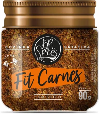 BR Spices Tempero Pote BR Spices Fit Carnes 90G