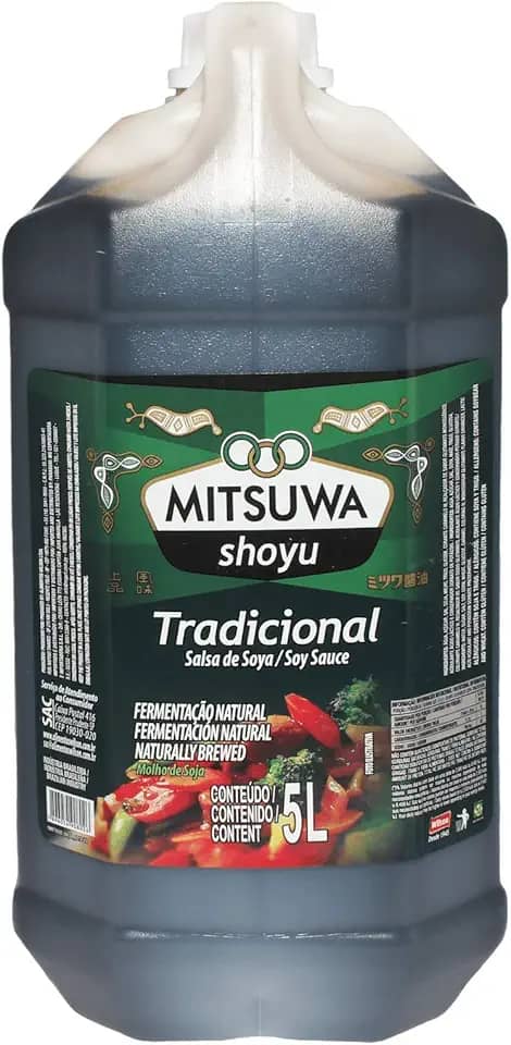 Molho Shoyu Tradicional Mitsuwa 5 Litros