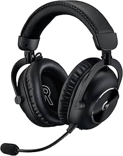 Headset Gamer Sem Fio Logitech G PRO X 2 LIGHTSPEED Com Microfone Removível, Drivers de Grafeno 50mm, Conexão Bluetooth, USB e 3,5 mm, Compatível com PC, PS5, PS4, Switch - Preto