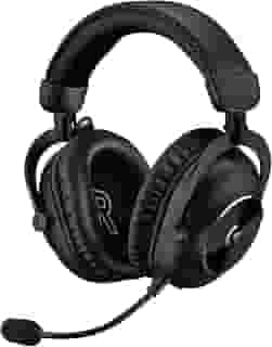 Headset Gamer Sem Fio Logitech G PRO X 2 LIGHTSPEED Com Microfone Removível, Drivers de Grafeno 50mm, Conexão Bluetooth, USB e 3,5 mm, Compatível com PC, PS5, PS4, Switch - Preto