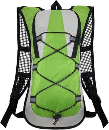 Mochila de Hidratação 2L Impermeável J'PRIB, Bolsa com Refil de Água para Corrida, Bike e Trilhas