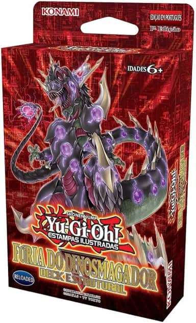 Yu-Gi-Oh! - Deck Estrutural - Fúria do Dinosmagador