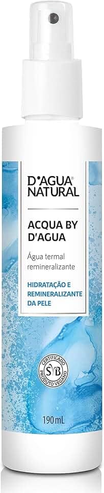 D'AGUA NATURAL Acqua By D’Agua Água Termal Remineralizante 190Ml