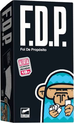 Buró, FDP - Foi de Propósito, Jogo Divertido para Amigos, 4-12 jogadores