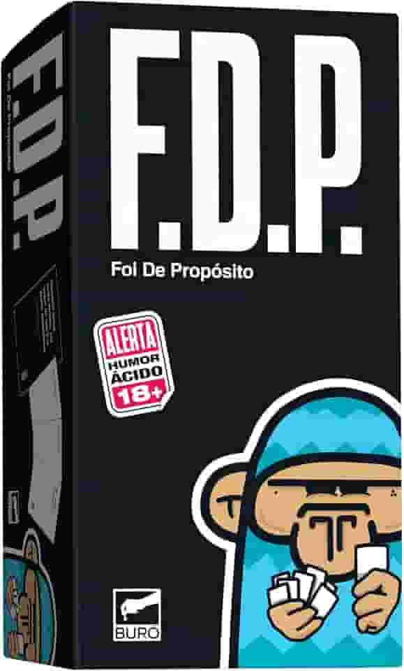 Buró, FDP - Foi de Propósito, Jogo Divertido para Amigos, 4-12 jogadores