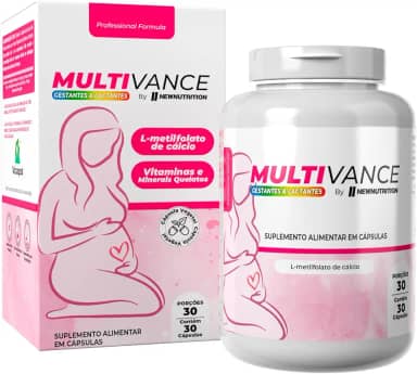 NEWNUTRITION, Polivitamínico Multivitamínico Multivance Gestante Lactantes 30 Cápsulas, unisex