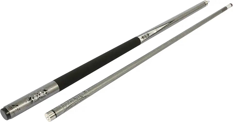 EastPoint Sports Composite Billiard Pool Cue – 147 cm – Possui material de fibra de vidro premium, forte reforço, microfibra aderente (cor pode variar)