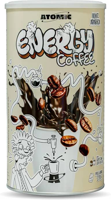 Energy Coffee 220g Atomic Labs - Linha super coffee Pré treino e Termogênico