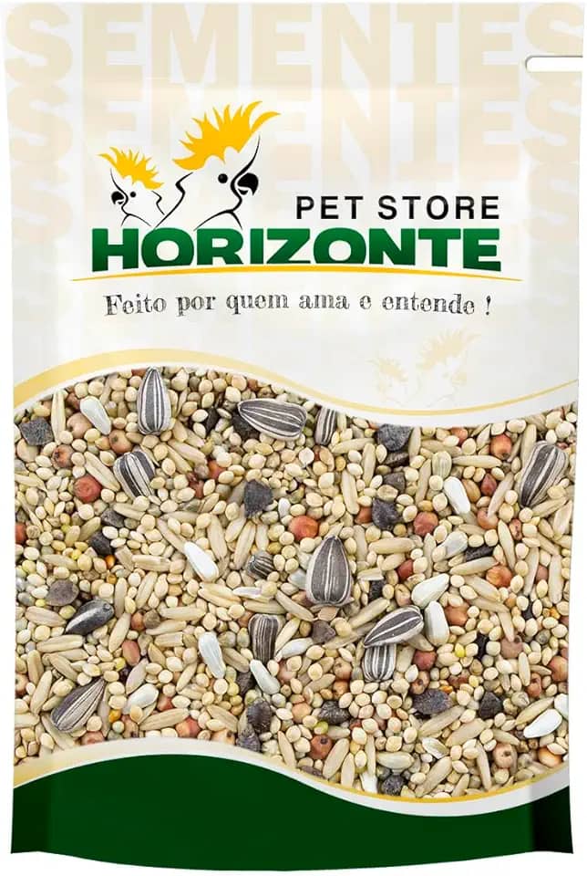 Mistura Calopsita Agaporne Periquito 10kg Alimento Mix Semente Criador Limpo Selecionado