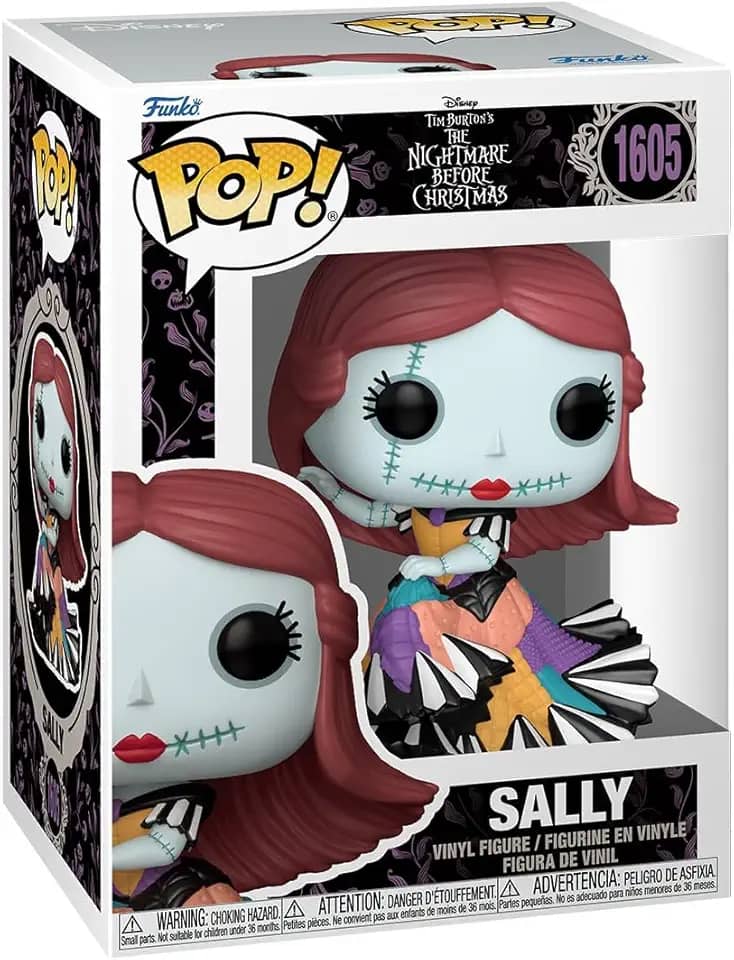 Funko Pop! Disney: O Estranho Mundo Antes do Natal - Costura Sally - TNBC - Boneco colecionável de vinil - Ideia de presente - Mercadoria oficial - Brinquedos para crianças e adultos - Fãs de filmes