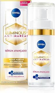 NIVEA Sérum Facial Cellular Luminous 630 30ml - Enriquecido com Ácido Hialurônico e Vitamina E, sua fórmula reduz marcas escurecidas, deixa a pele uniforme