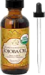 US Organic Óleo de jojoba, orgânico certificado pela USDA, 100% puro e natural, virgem prensado a frio, não refinado, sem haxane, proveniente diretamente do Oriente Médio (pequeno (56 g, 56 ml))