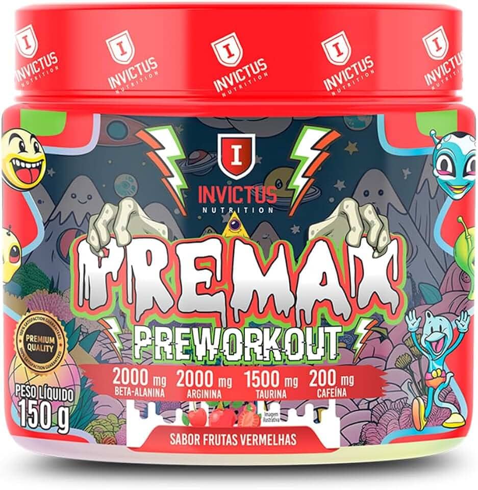 Pré-Treino Pré-Max Pote 150g Frutas Vermelhas + Energia, Foco e Resistência Nos Treinos