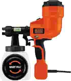 BLACK+DECKER Pistola de Pintura Elétrica HVLP, Ideal para Pintura e Pulverização, Modelo BDPH200B, 110V