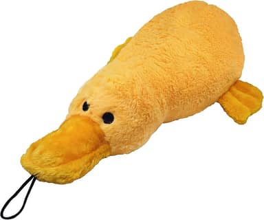 Jambo Pet, Mordedor de Pelúcia Para Cães, Pato Big Duck, Formato Fofo e Divertido, Alivia o Estresse e Ansiedade, Amarelo