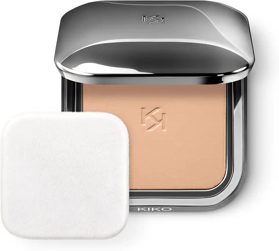 KIKO MILANO, Weightless Perfection Wet And Dry Powder Foundation, Base em Pó Compacto, Cor N80 Neutral