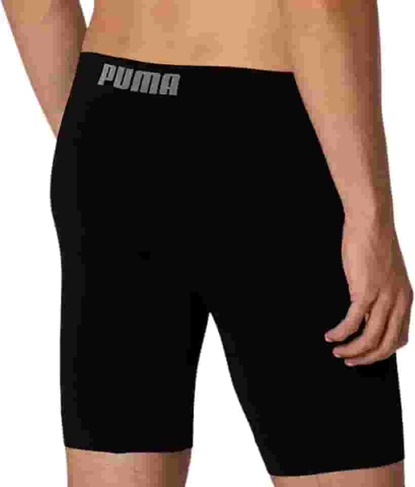 Bermuda Long Boxer Puma Térmica Sem Costura Alongada Cós 45mm Masculino Adulto