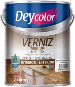 Verniz Premium Brilhante Deycolor 3,6l