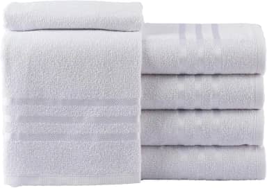 Kit de 10 Toalhas de Rosto Para Salão de Beleza Algodão, Branca e Preta Absorvente Secagem Rápida (branca)