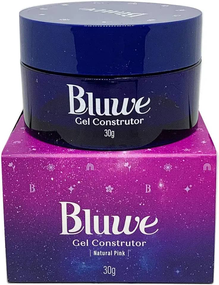 Gel construtor natural pink bluwe 30g