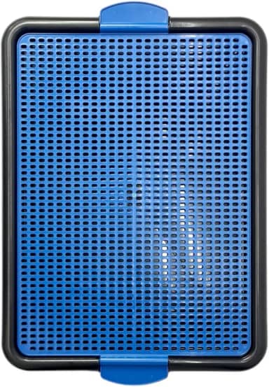 Sanitário Canino Xixi Dog Banheiro Pet Tapete Higiênico Cães Premium (Azul)