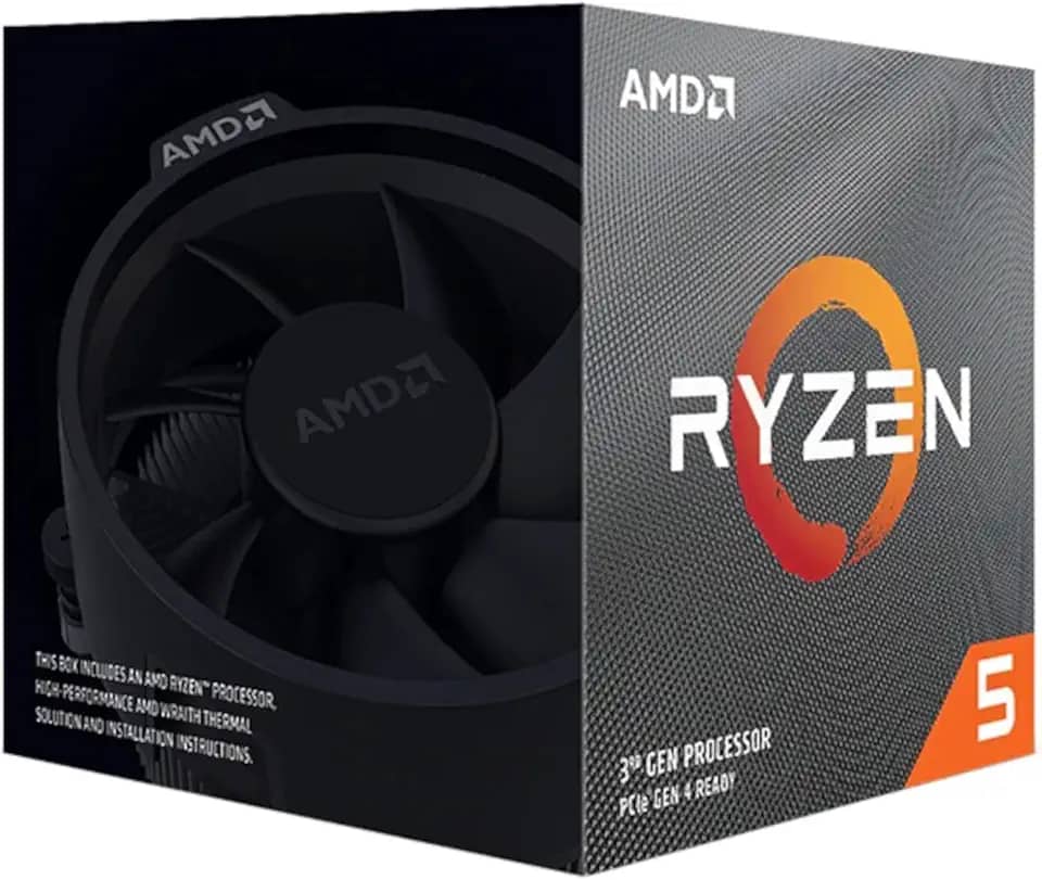 Processador AMD Ryzen 5 3400G Wraith Spire, AMD, YD3400C5FHBOX