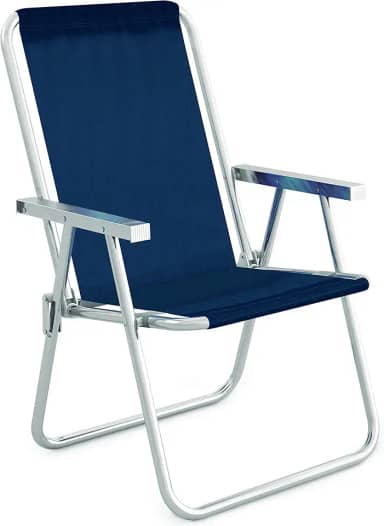 Mor - Cadeira Alta Conforto Sannet Alumínio Azul