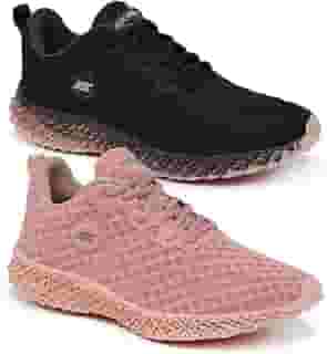 Kit 2 Pares Tênis Ortopédico Feminino Ascension | Leve, Confortável – Para Caminhada, Academia e Uso Diário