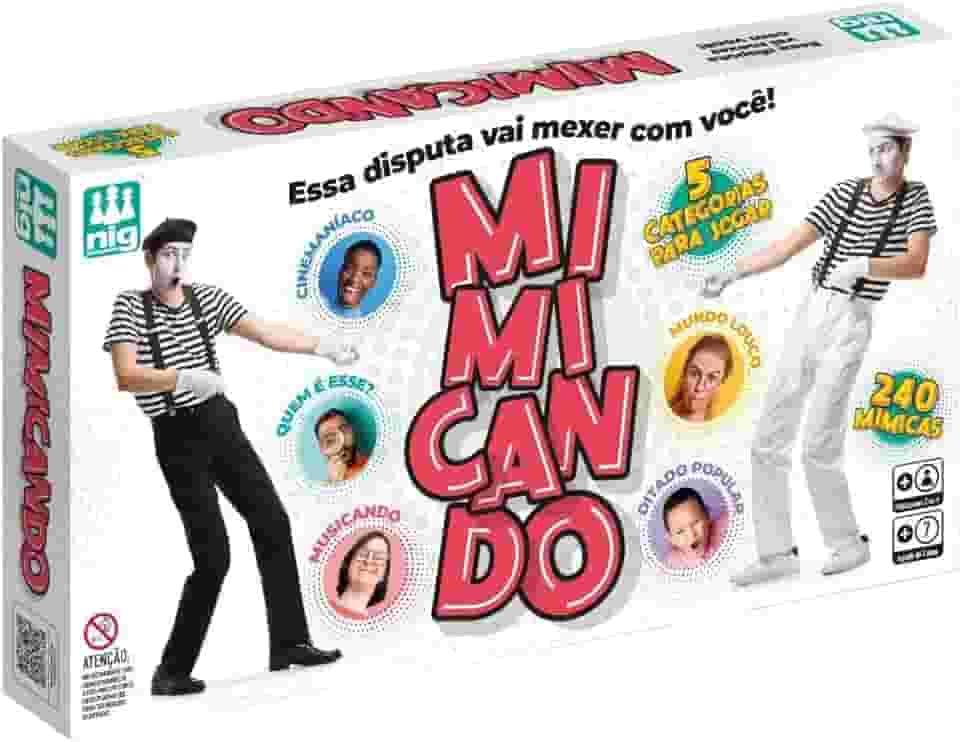 Jogo Mimicando, Nig Brinquedos, Multicolorido, 1130