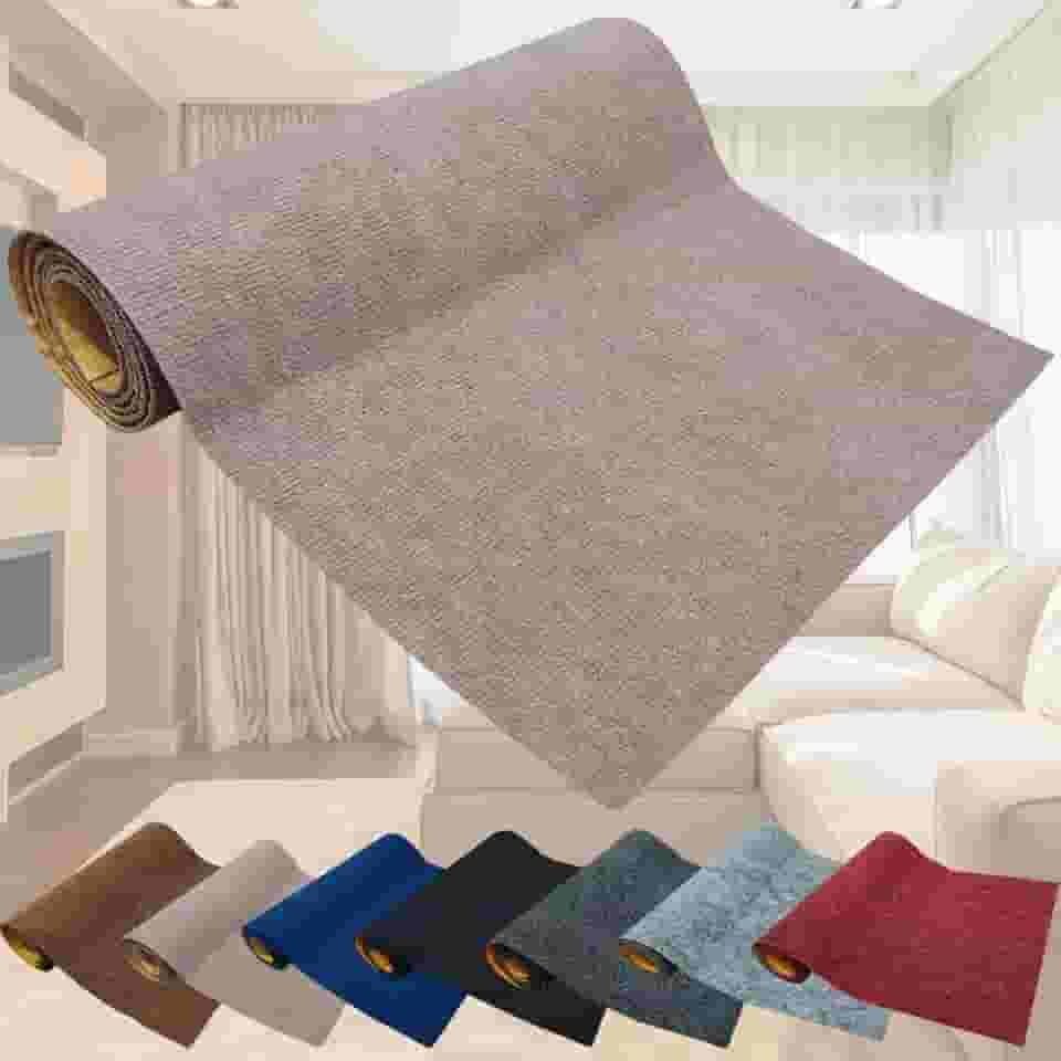 Arranhador Adesivo Protetor - Carpete Premium (Bege, Grande 50cm x 2 Metros)