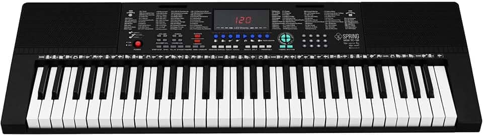 Teclado Estudante Spring New Tc161 61 Teclas