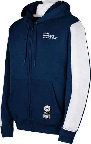 Moletom masculino com capuz e zíper da Copa do Mundo FIFA 2023