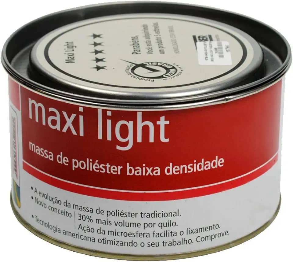 Massa Poliester Filler 900Gmaxi Rubber