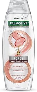 Palmolive Shampoo Sos Cuidados Especiais Force Colágeno 350Ml Cor: Multicolorido