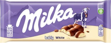 Chocolate Milka Bubbly White 100G