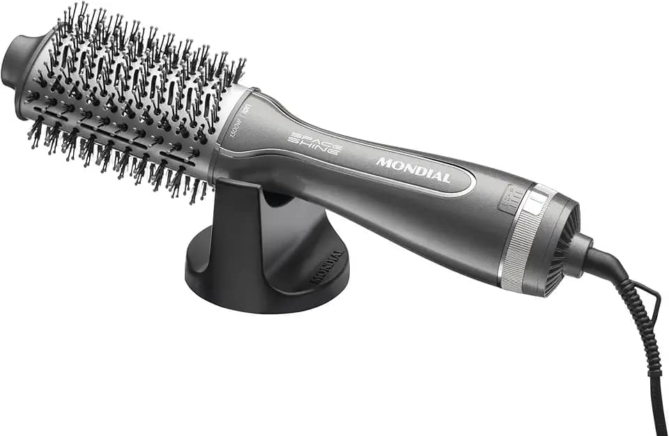 Escova Secadora Space Shine, Mondial, Grafite, 1300W, Bivolt - ES-20