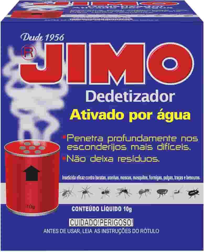 JIMO Dedetizador Ativado por Água Inseticida Desinsetização de Casas e Ambientes Fechados Eficaz contra Barata Aranha Pulga e Insetos Caseiros Tubo 10g