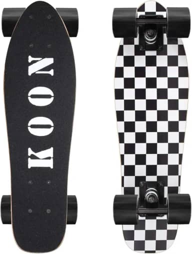 KO-ON Skates completos skates mini cruiser de 55 cm para iniciantes, crianças, meninos e meninas