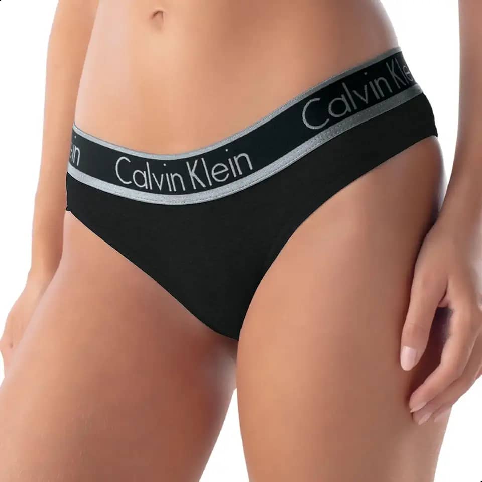 Calcinha Calvin Klein CK Tanga Cotton Feminino Adulto