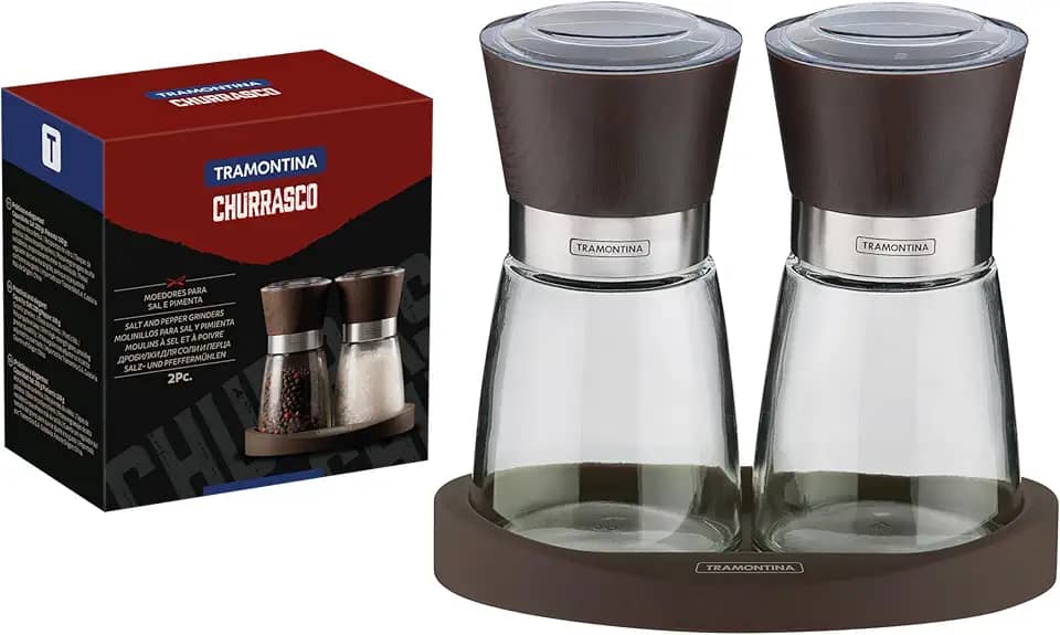 Moedores de Sal e Pimenta Tramontina Marrom